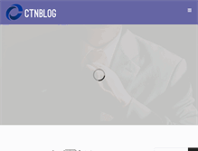 Tablet Screenshot of ctnblog.com